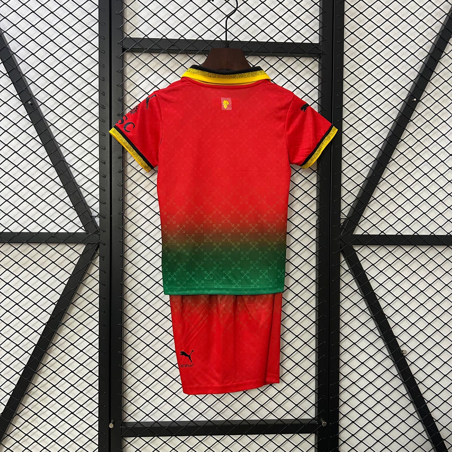 Kids A.C. Milan 2024/25 Red OFFXWHITE Jersey