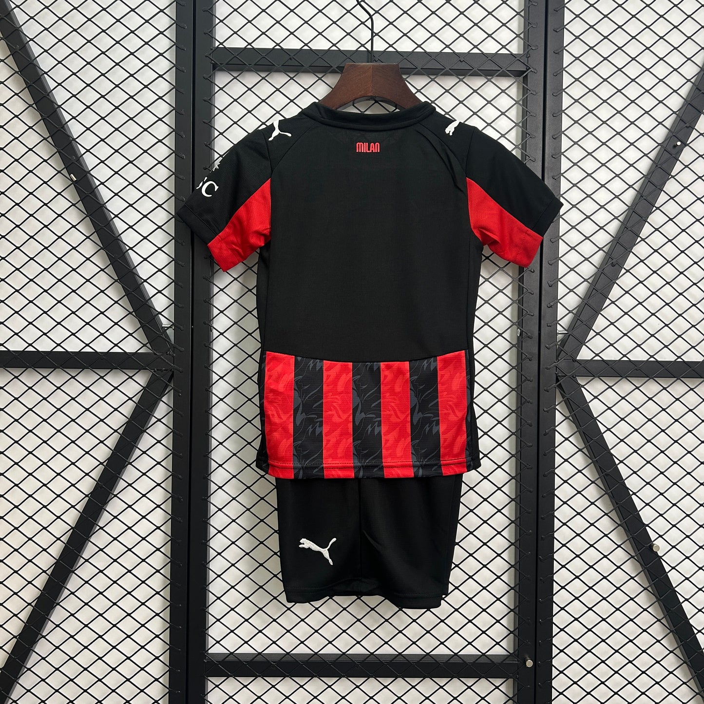 Kids A.C. Milan 2025/26 Home Jersey