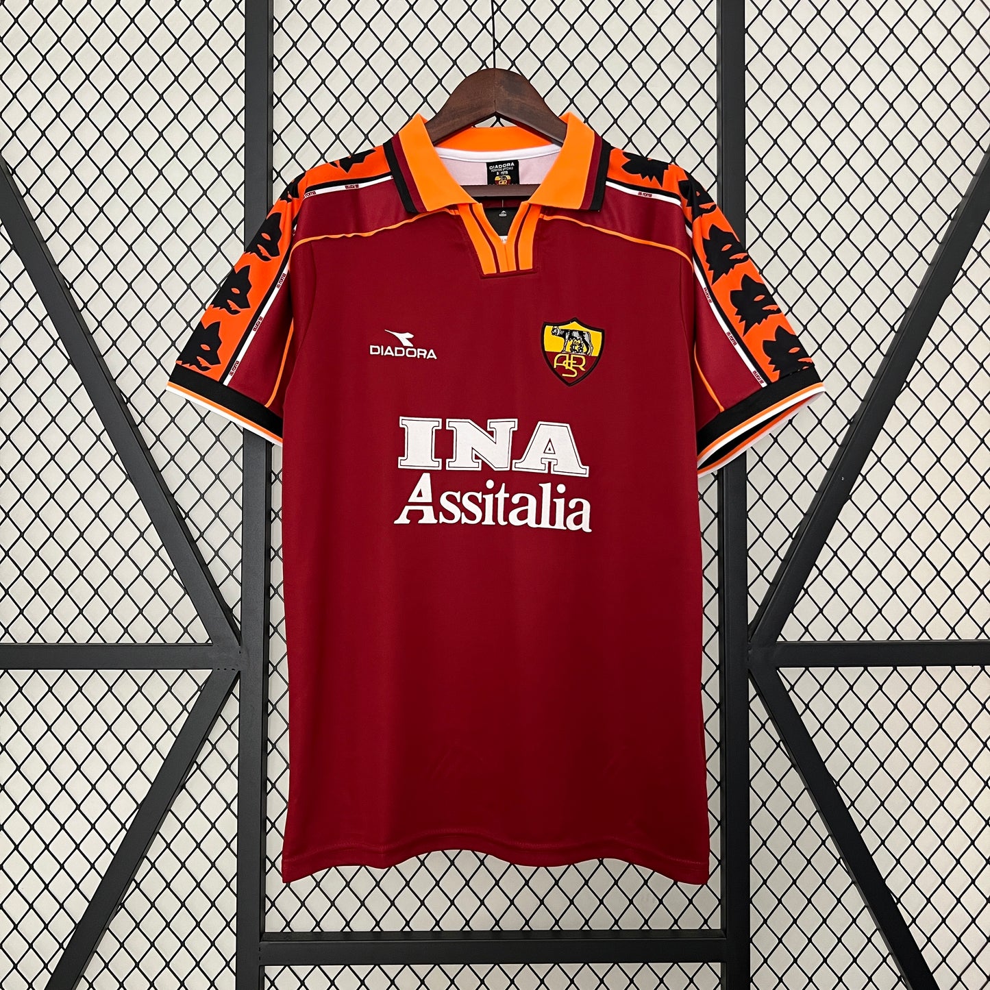Retro AS Roma 1998/99 Home Jersey