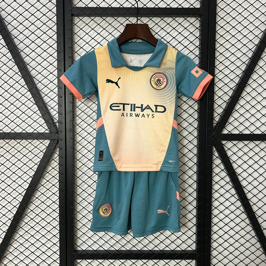 Kids Manchester City 2024/25 Fourth Jersey