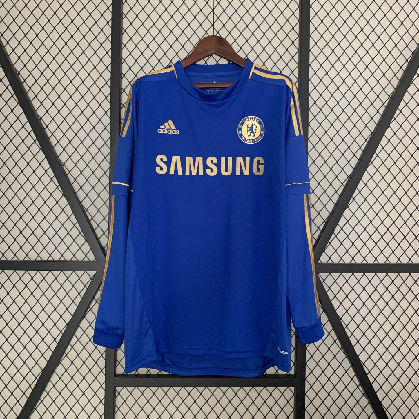 Retro long sleeve Chelsea 2012/13 Home Jersey