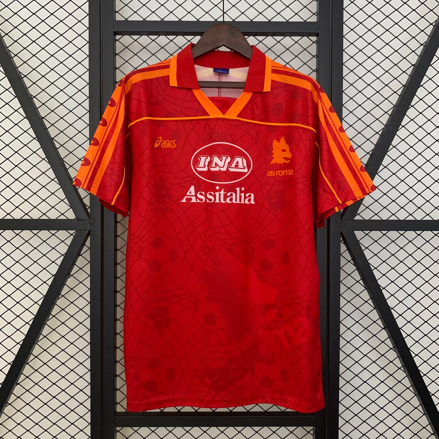 Retro AS Roma 1995/96 Home Jersey