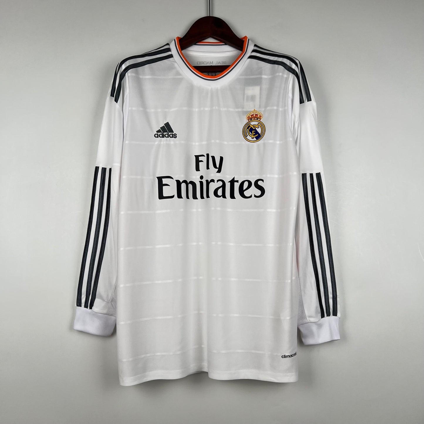 Retro Long Sleeve Real Madrid 13/14 Home