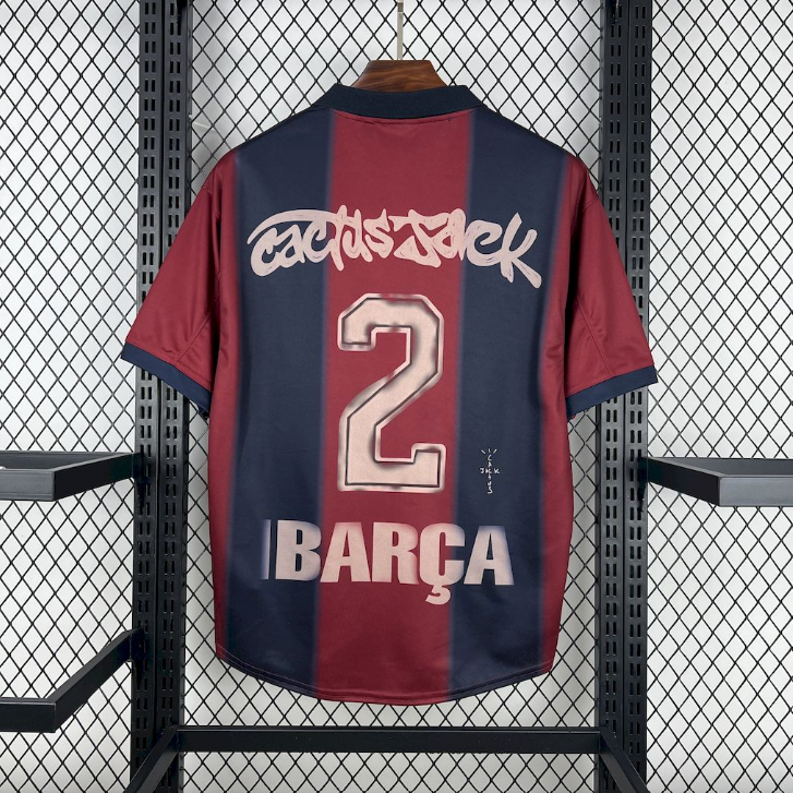 Retro F.C. Barcelona Away II Limited Editions T.S. Jersey