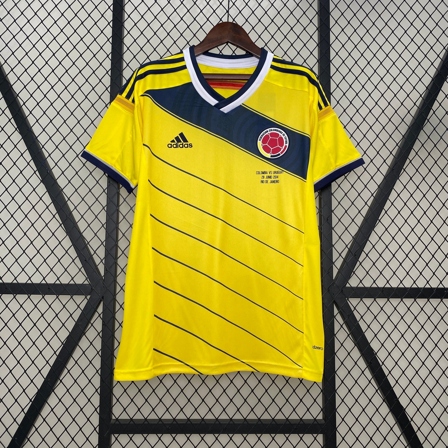Retro Colombia 2014 Home Jersey