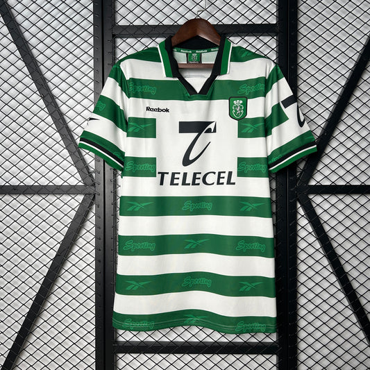 Retro Sporting CP 99/00 Home Jersey