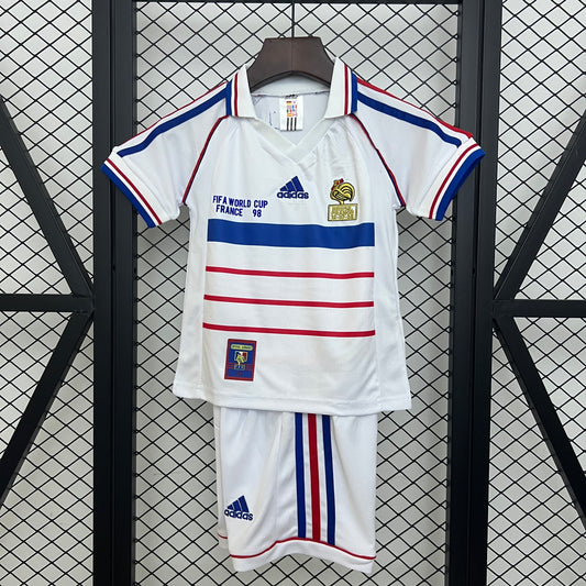 Kids Retro France EURO 1998 Away