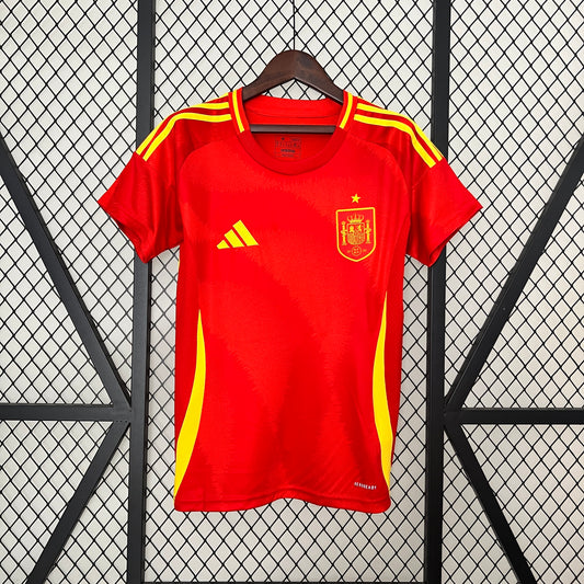 Spain 2024 Home Women  Jersey