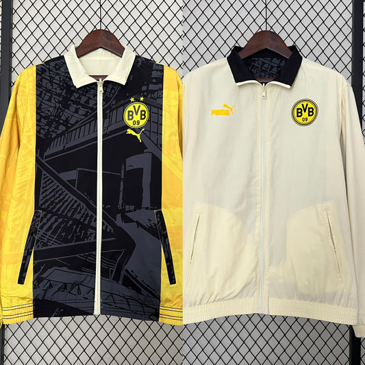 Borussia Dortmund 2024/25 Trench Coat Reversible