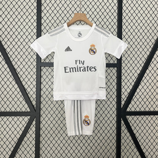 Kids Retro Real Madrid 15/16 Home