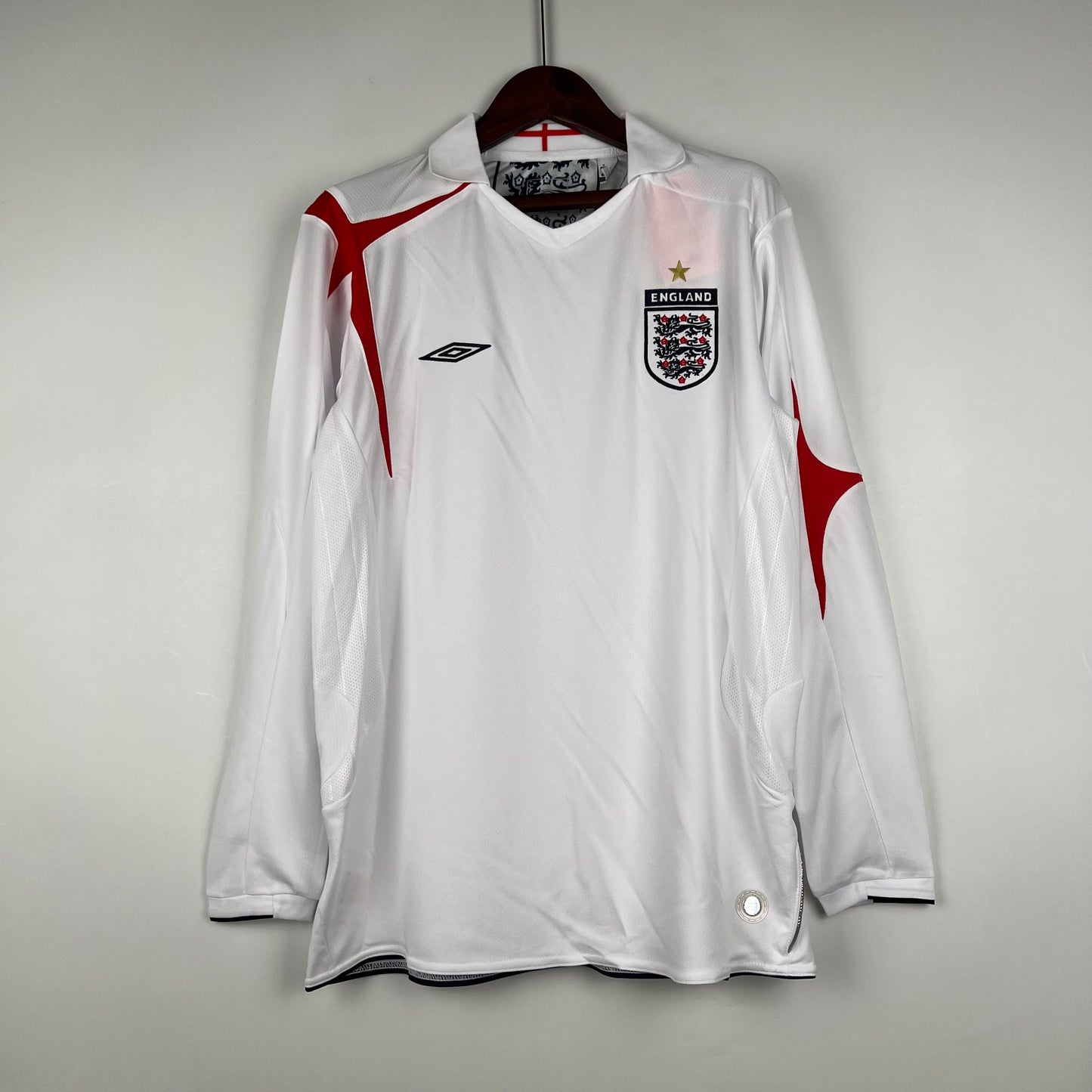 Retro England 2006 Home Long Sleeve