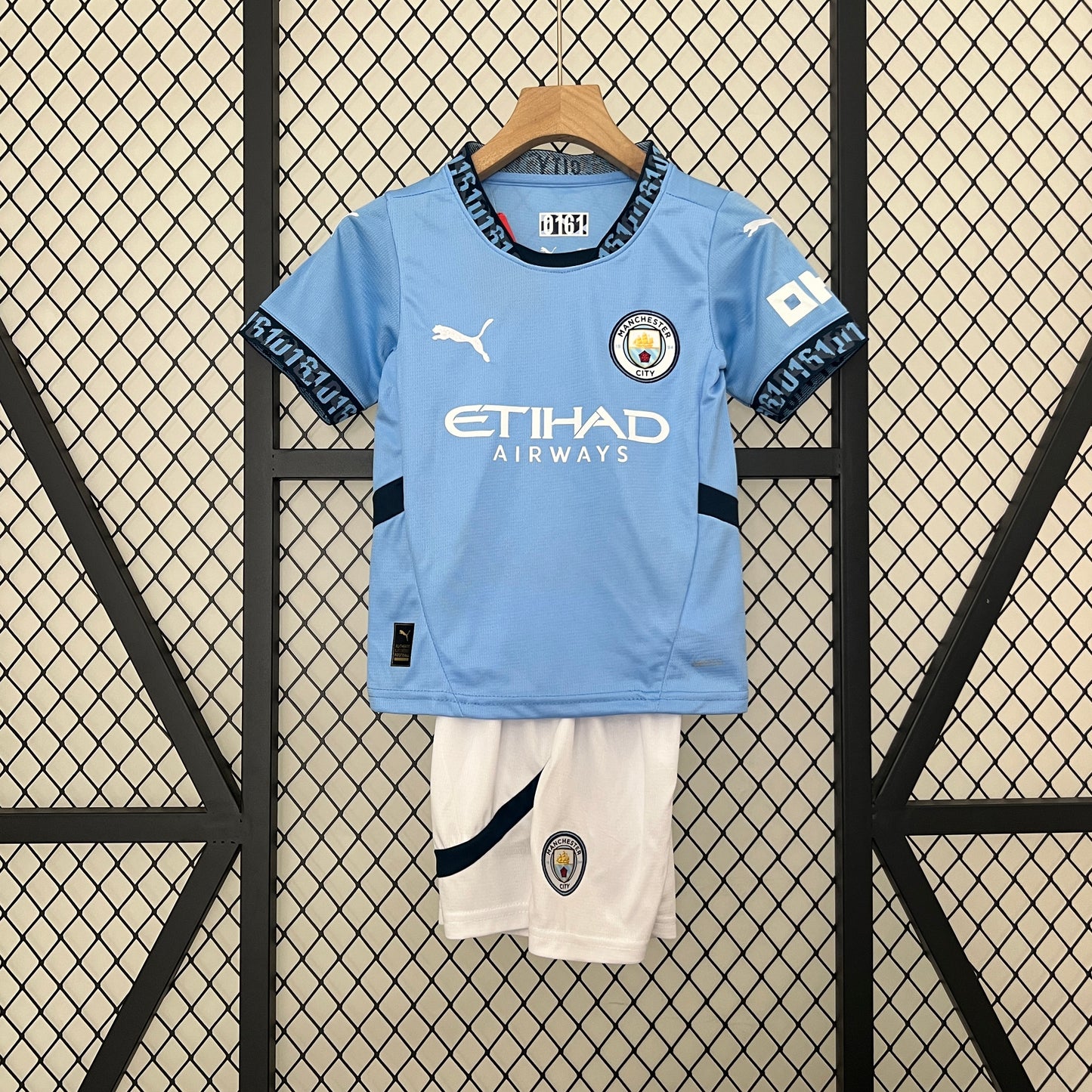 Kids Manchester City 2024/25 Home Jersey