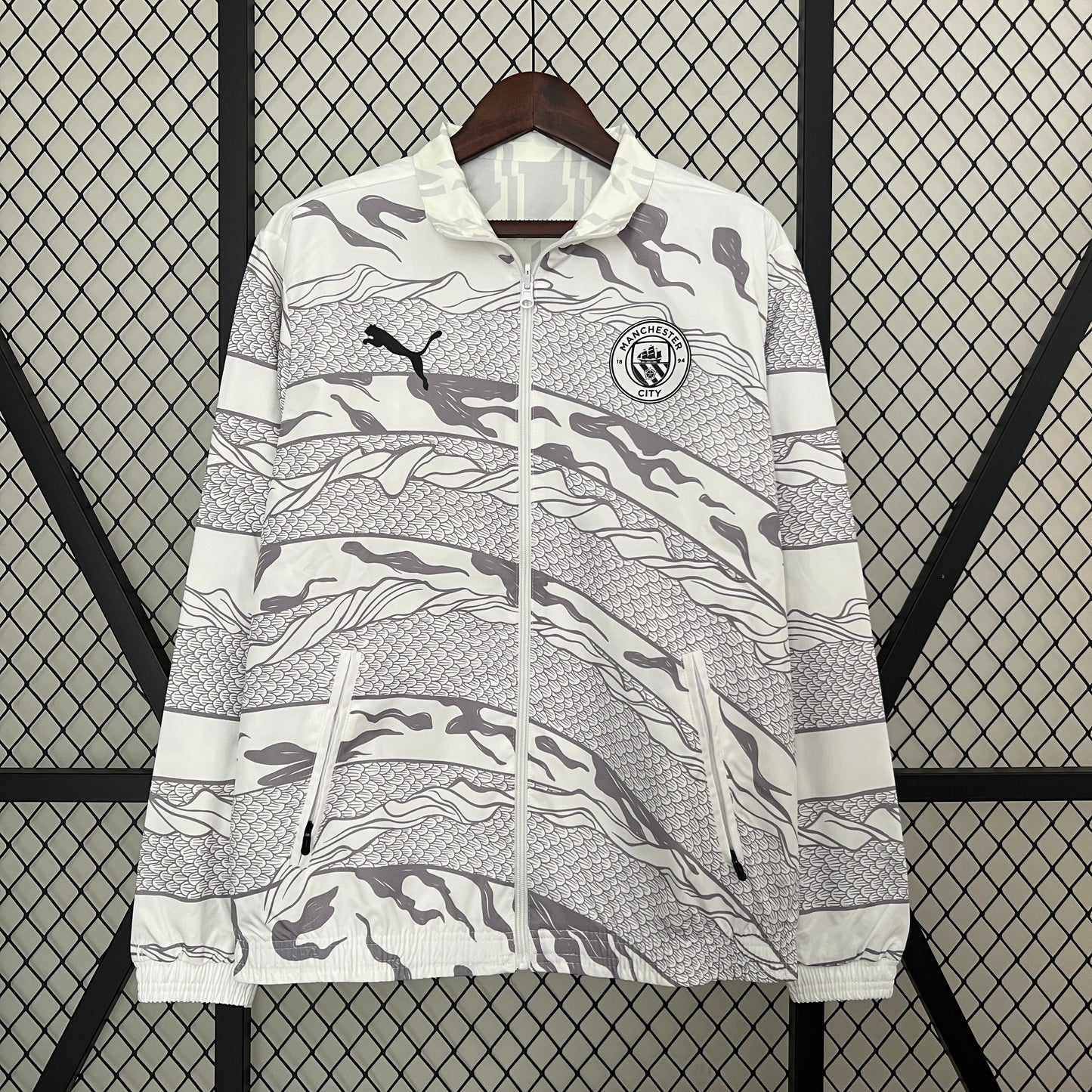 Manchester City 2024/25 Trench Coat Reversible