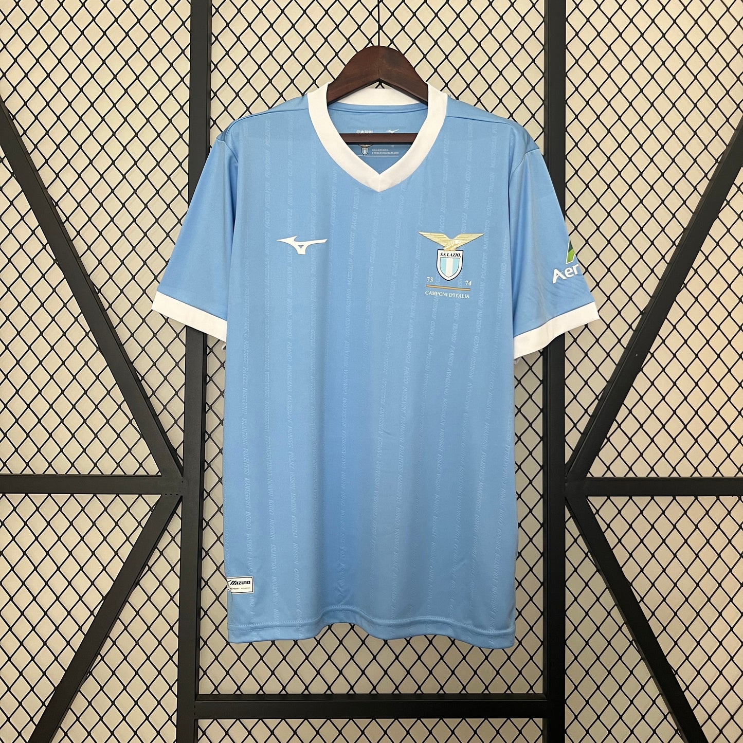 Lazio 2024/25 50th Anniversary Blue Jersey