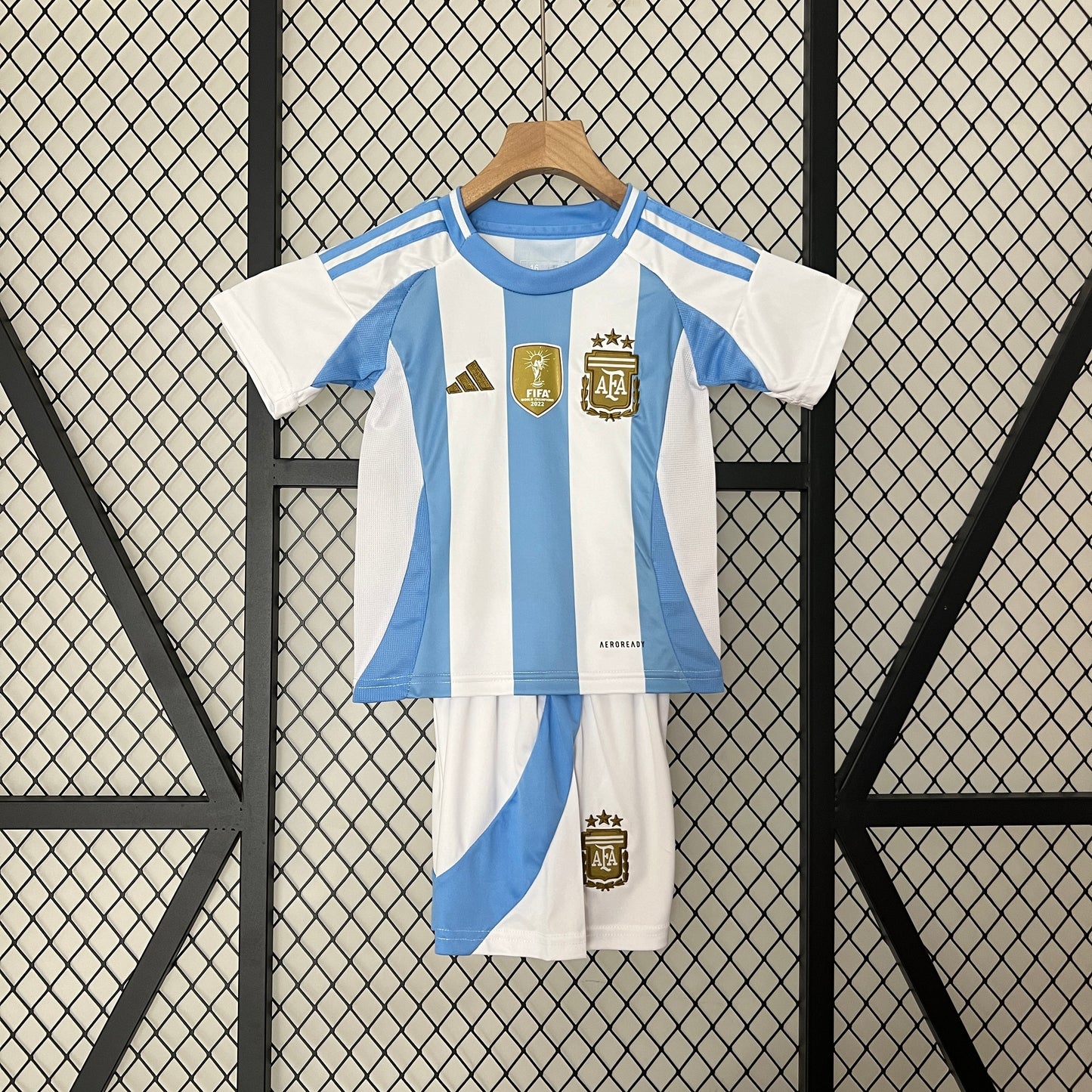 Kids Argentina Copa America Home Jersey 2024
