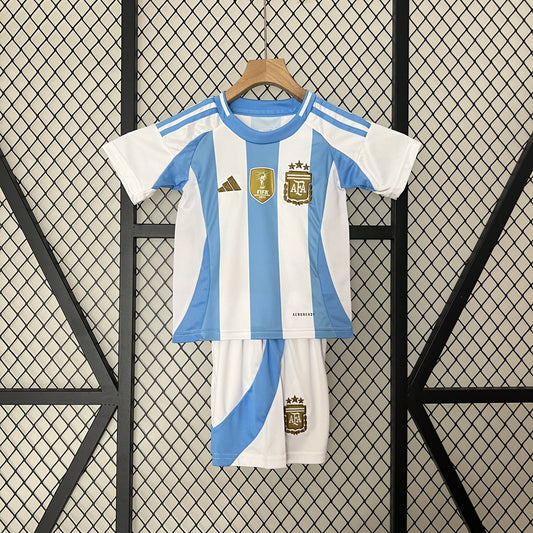 Kids Argentina Copa America Home Jersey 2024