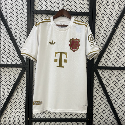 Bayern Munich White 125th Anniversary Jersey