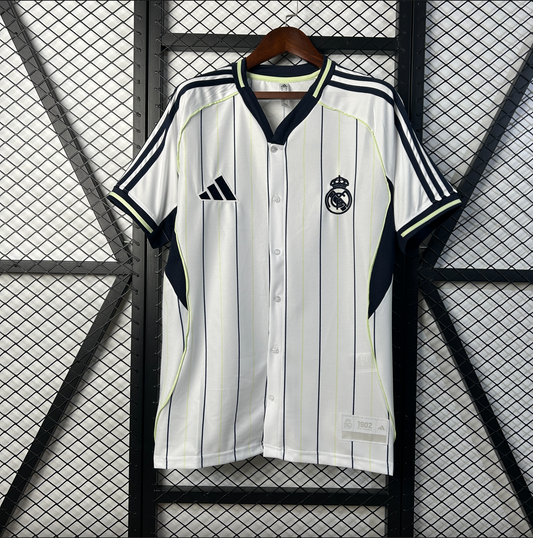 Real Madrid 25/26 Baseball Jersey