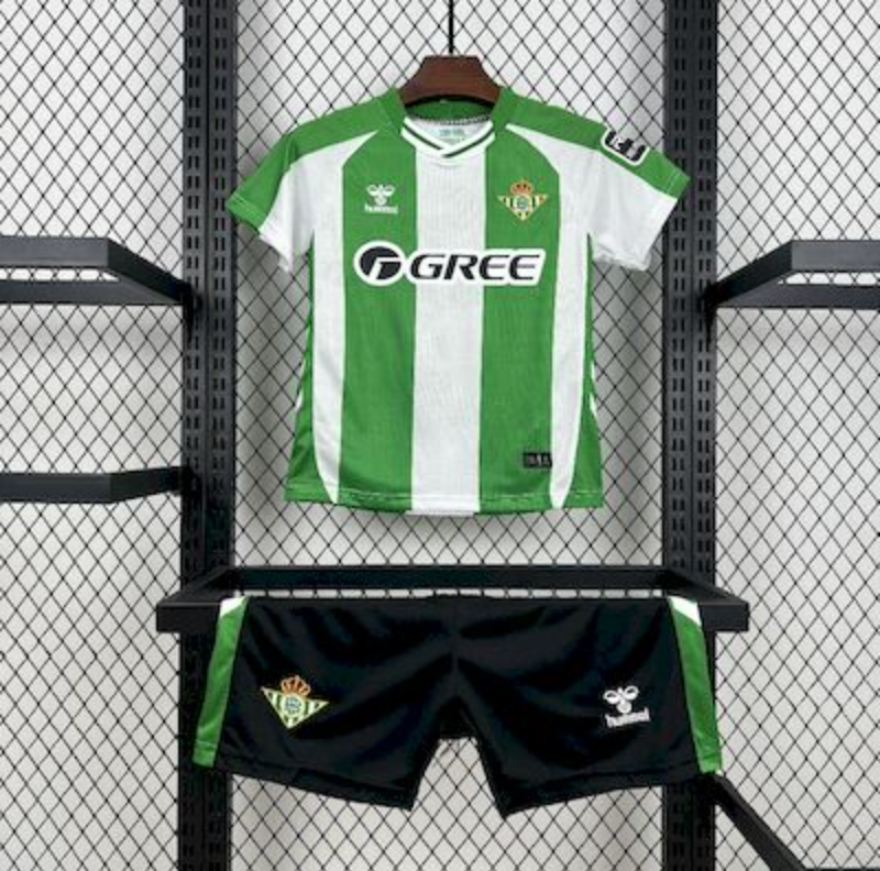 Kids Real Betis 25/26 Home Jersey