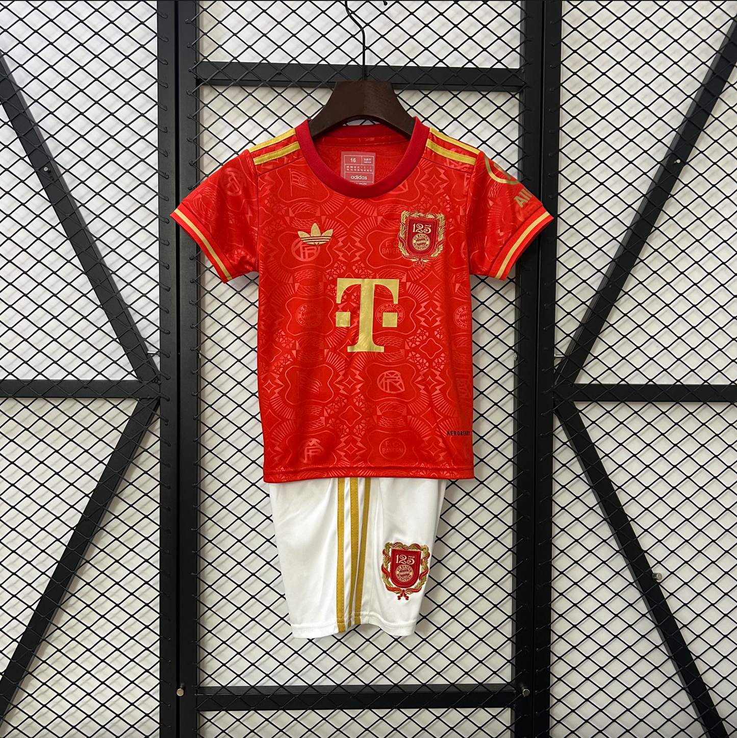 Kids Bayern Munich Red 2025/26 Jersey