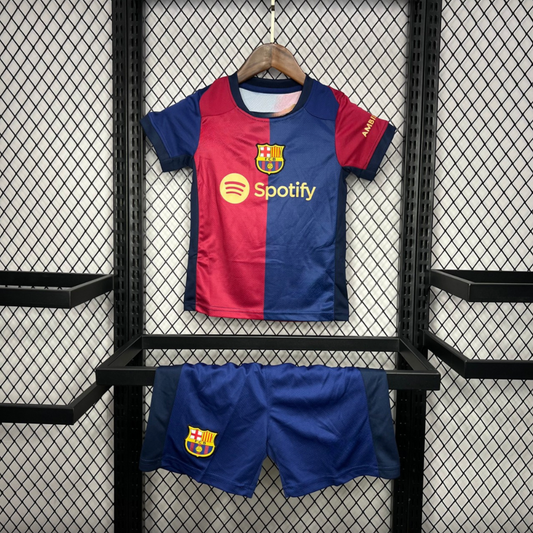 Kids F.C. Barcelona 2024/25 Home Jersey