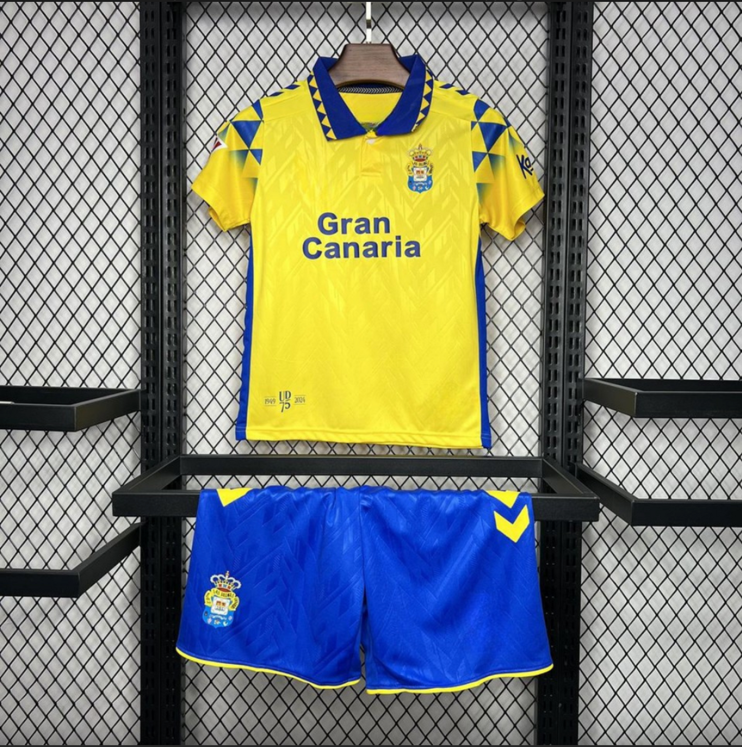 Kids UD Las Palmas 2024/25 Home Jersey