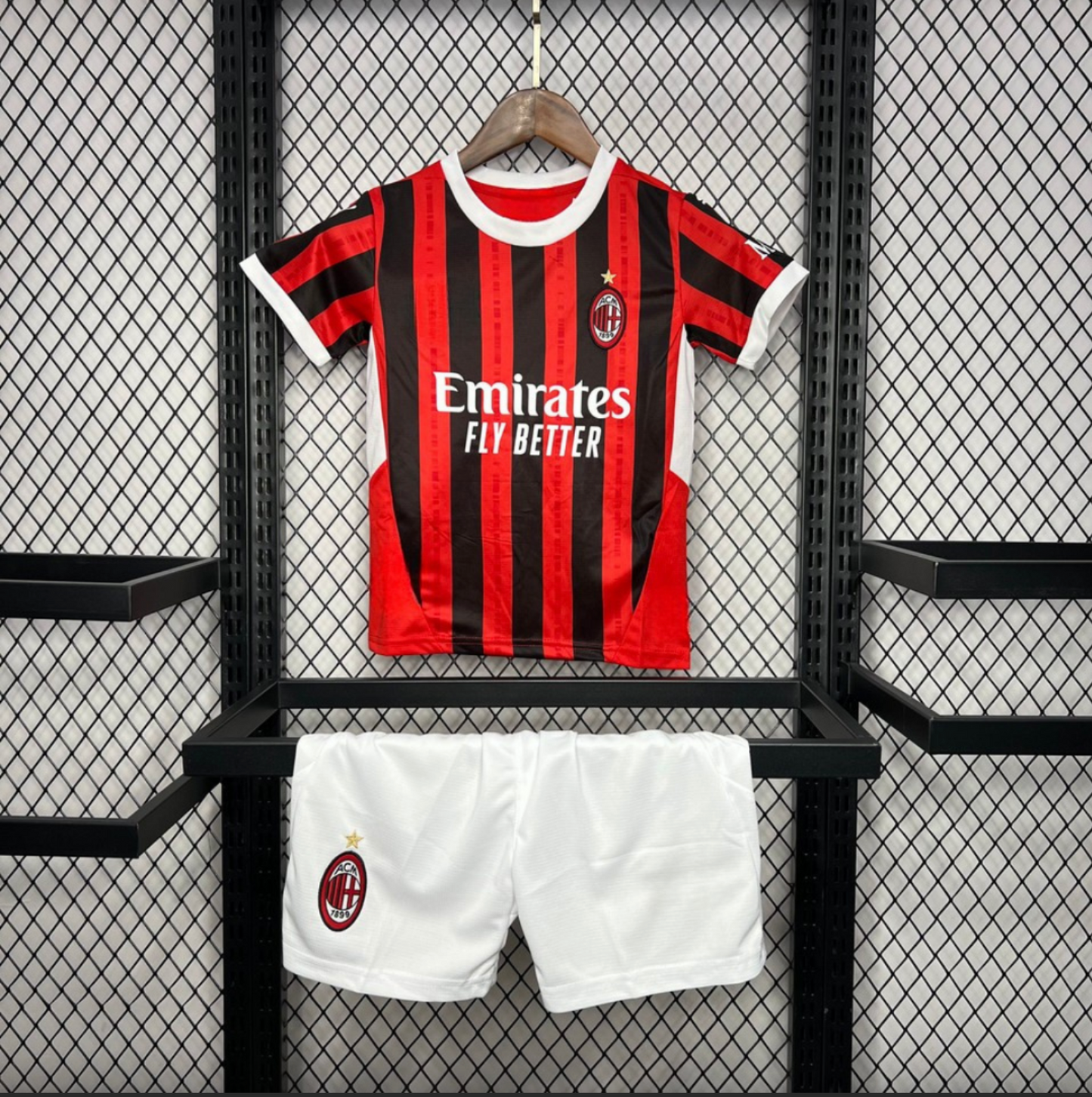 Kids A.C. Milan 2024/25 Home Jersey