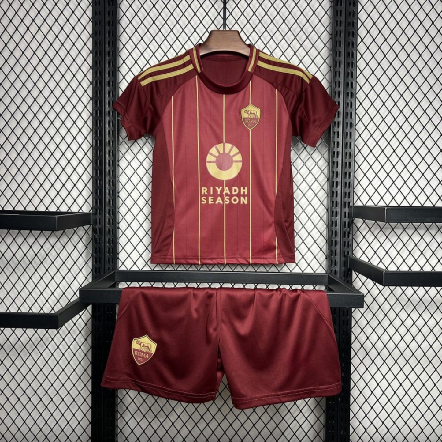 Kids AS Roma 2024/25 Home Jersey