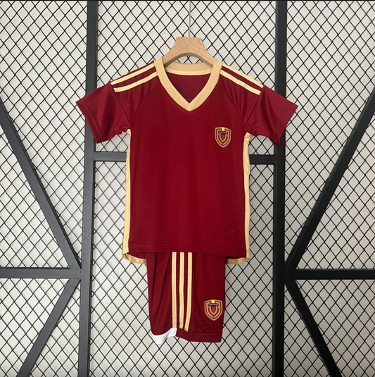 Kids Venezuela Copa America Home Jersey 2024