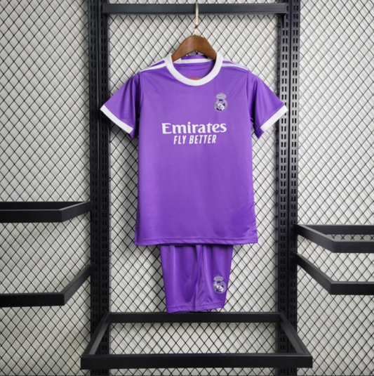 Kids Retro Real Madrid 16/17 Away Jersey