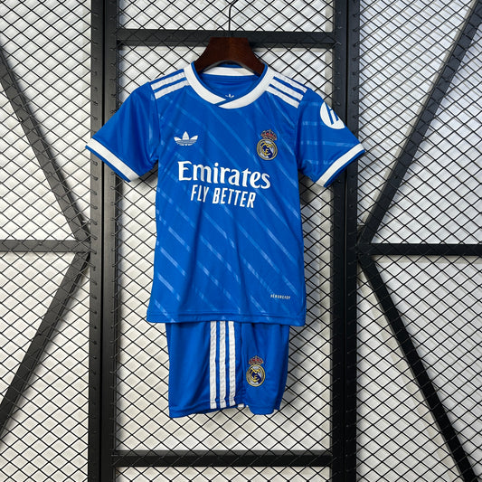Kids Real Madrid Third 2025/26 Jersey