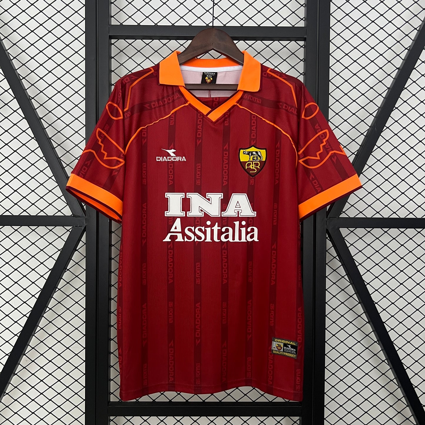 Retro AS Roma 1999/00 Home Jersey