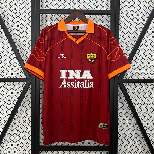 Retro AS Roma 1999/00 Home Jersey