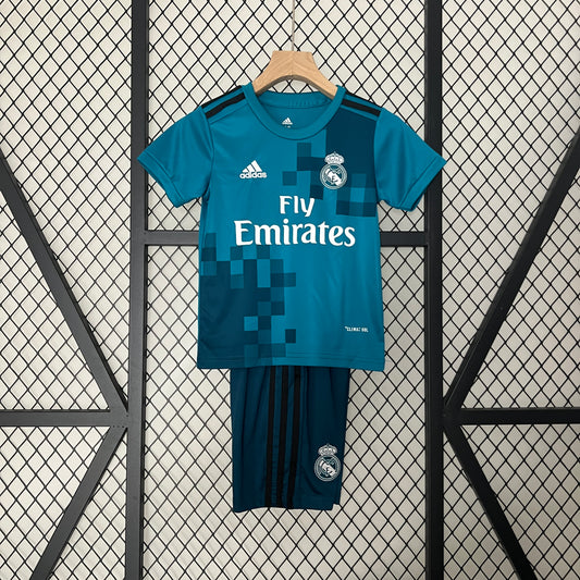 Kids Retro Real Madrid 17/18 Third Jersey