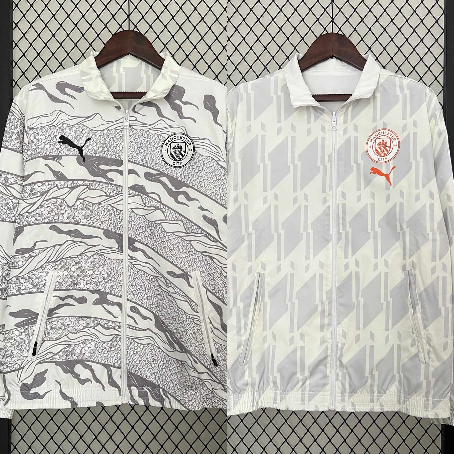 Manchester City 2024/25 Trench Coat Reversible