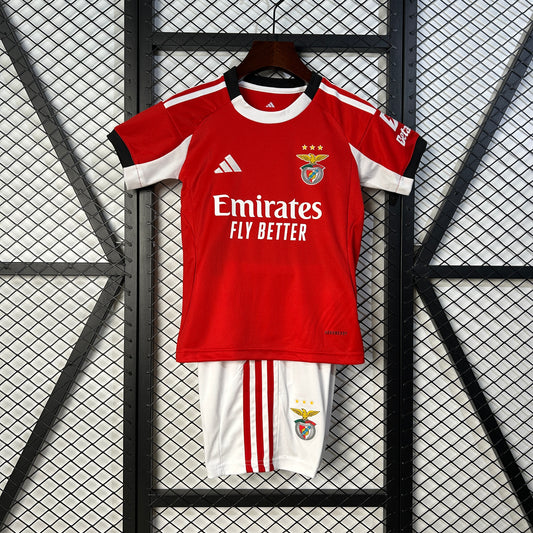 Kids Benfica 2025/26 Home Jersey