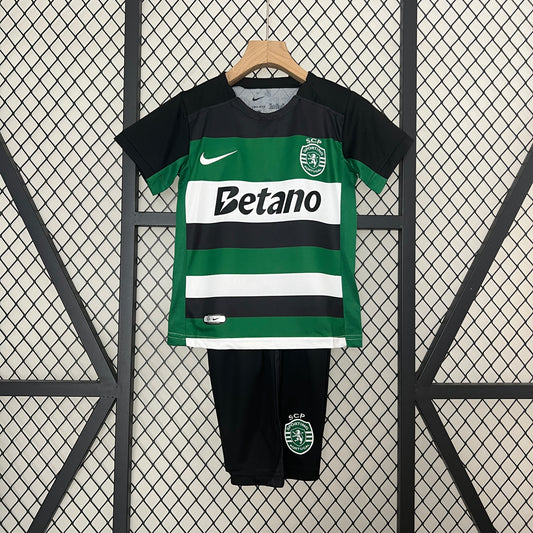 Kids Sporting CP 24/25 Home Jersey